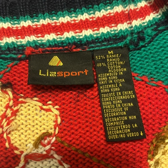 Vintage Liz Sport Golf Cardigan - Picture 3 of 6